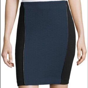 Laundry by Shelli Segal Indigo & Black Skirt - 8 NWT
